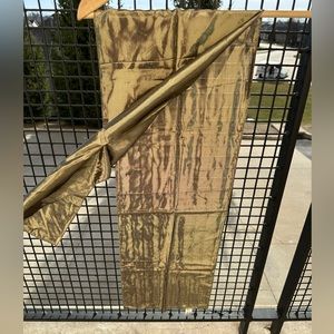 Vintage Oscar de la Renta Gold Metallic Scarf Lamé